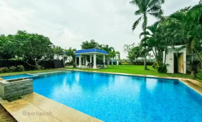 ECR Party Lawn with 3BHK Villa